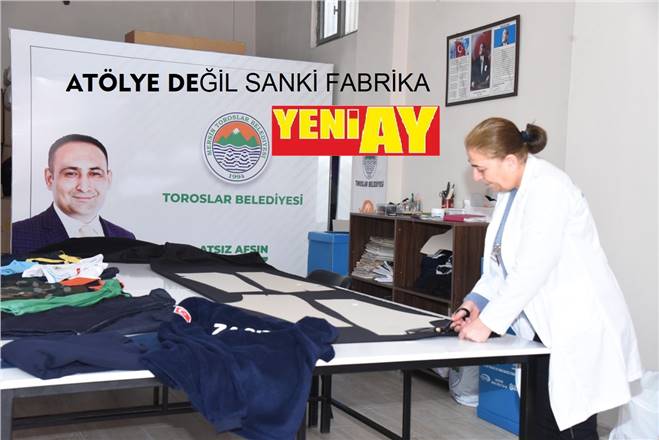 TOROSLAR BELEDİYESİ'NİN PERSONEL ÜNİFORMALARI DA