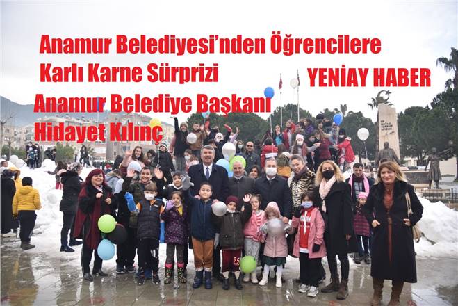 Anamur Belediyesi 2021-2022 Eğitim – Öğretim yılında yarı yıl tatiline giren