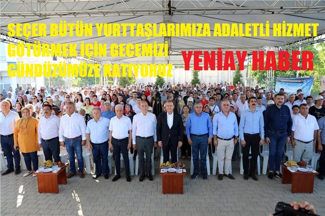 BAŞKAN SEÇER, ANAMUR’DA ÜRETİCİLERLE BİR ARAYA GELDİ