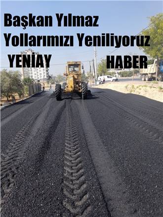 TOROSLAR’DA ASFALT ÇALIŞMALARI SÜRÜYOR